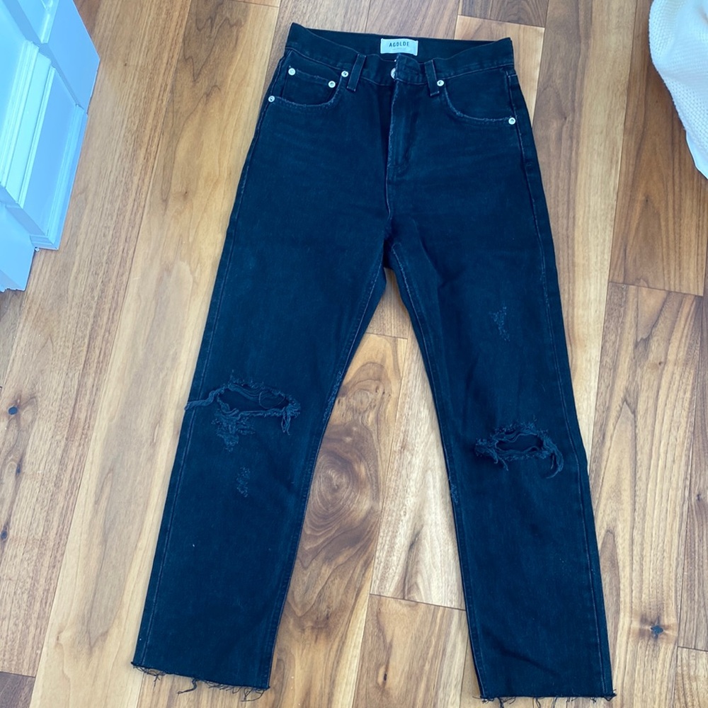 Agolde / 23 cropped straight jean